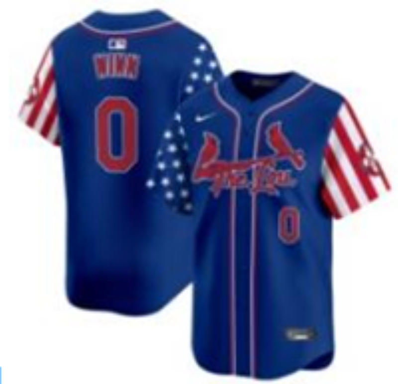 Men St.Louis Cardinals #0 Winn blue 2025 Nike Game MLB Jersey style 3->st.louis cardinals->MLB Jersey